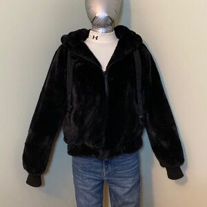 Urban Heritage Black Teddy Jacket